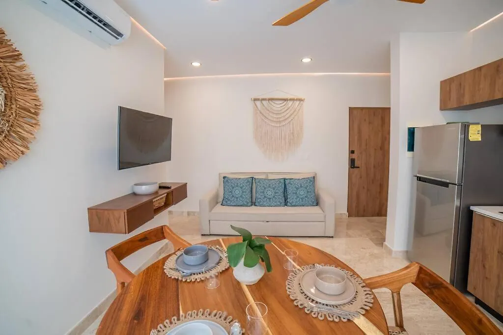Giada 201 Jungle View Cozy 1Br W Rooftop Pool Tulum Apartment