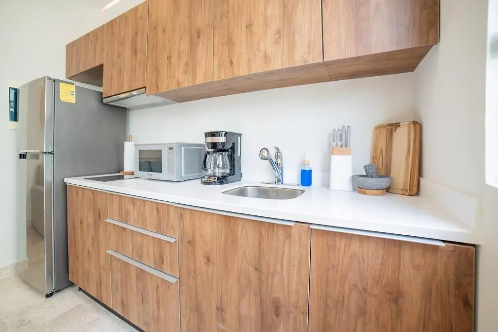 Giada 201 Jungle View Cozy 1Br W Rooftop Pool Tulum Apartment