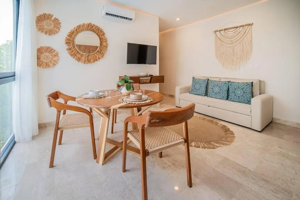 Giada 201 Jungle View Cozy 1Br W Rooftop Pool Tulum Apartment