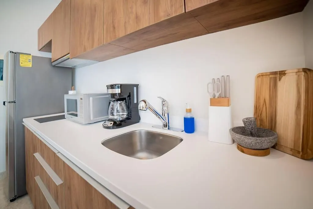 Giada 201 Jungle View Cozy 1Br W Rooftop Pool Tulum Apartment